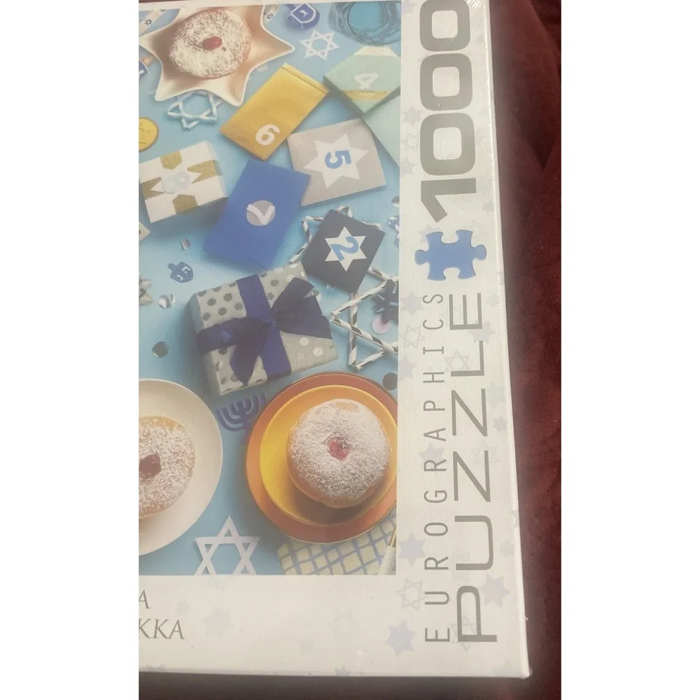 New Unopened 1000 Piece‎ Eurographics Hanukkah Jigsaw Puzzle , Beautiful, Family